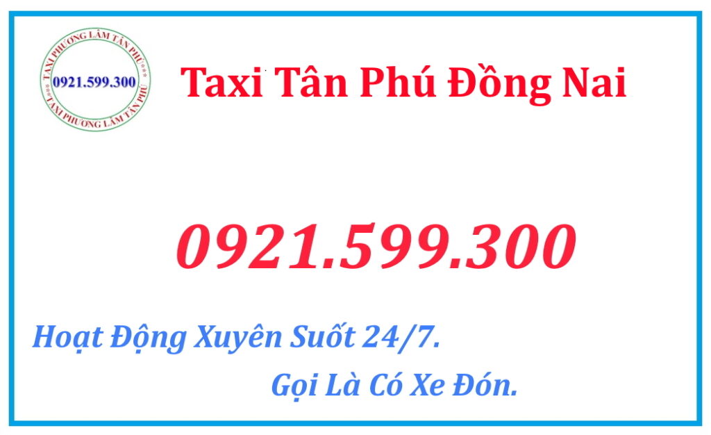 taxi tân phú đồng nai